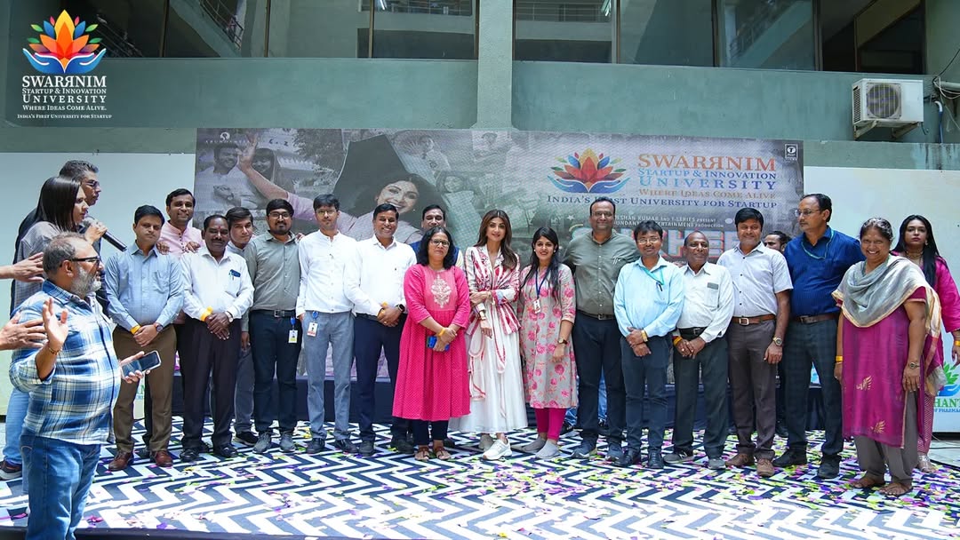 Swarrnim Startup and Innovation University - Shilpa Shetty Workshop Session