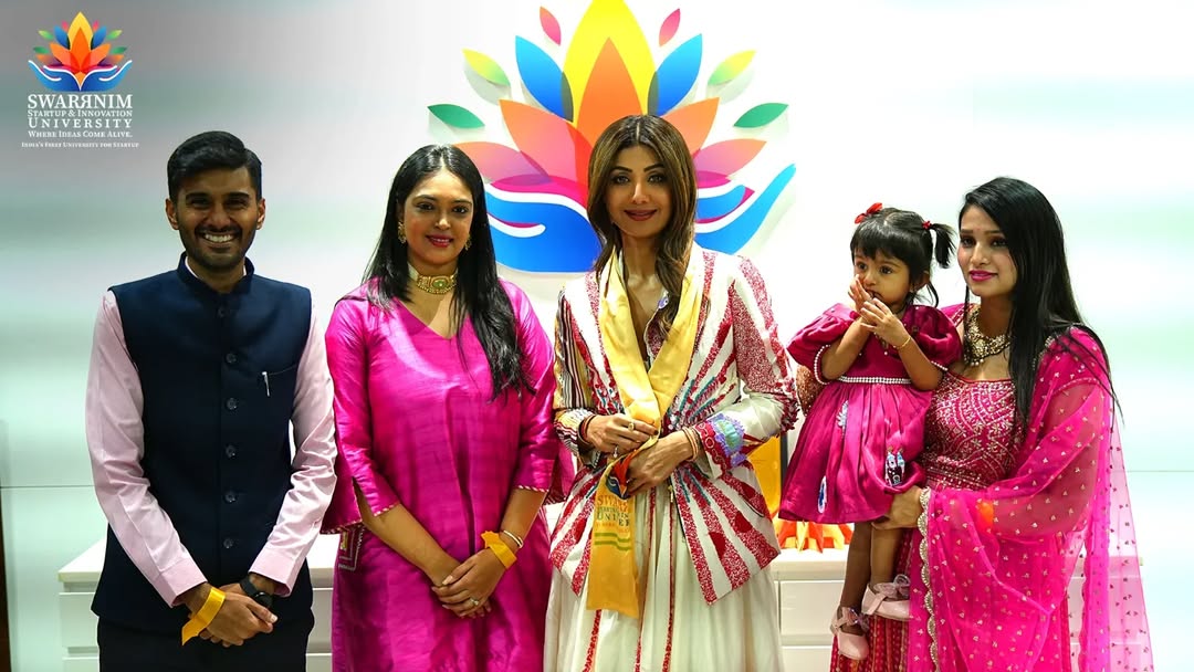 Swarrnim Startup and Innovation University - Shilpa Shetty Performance