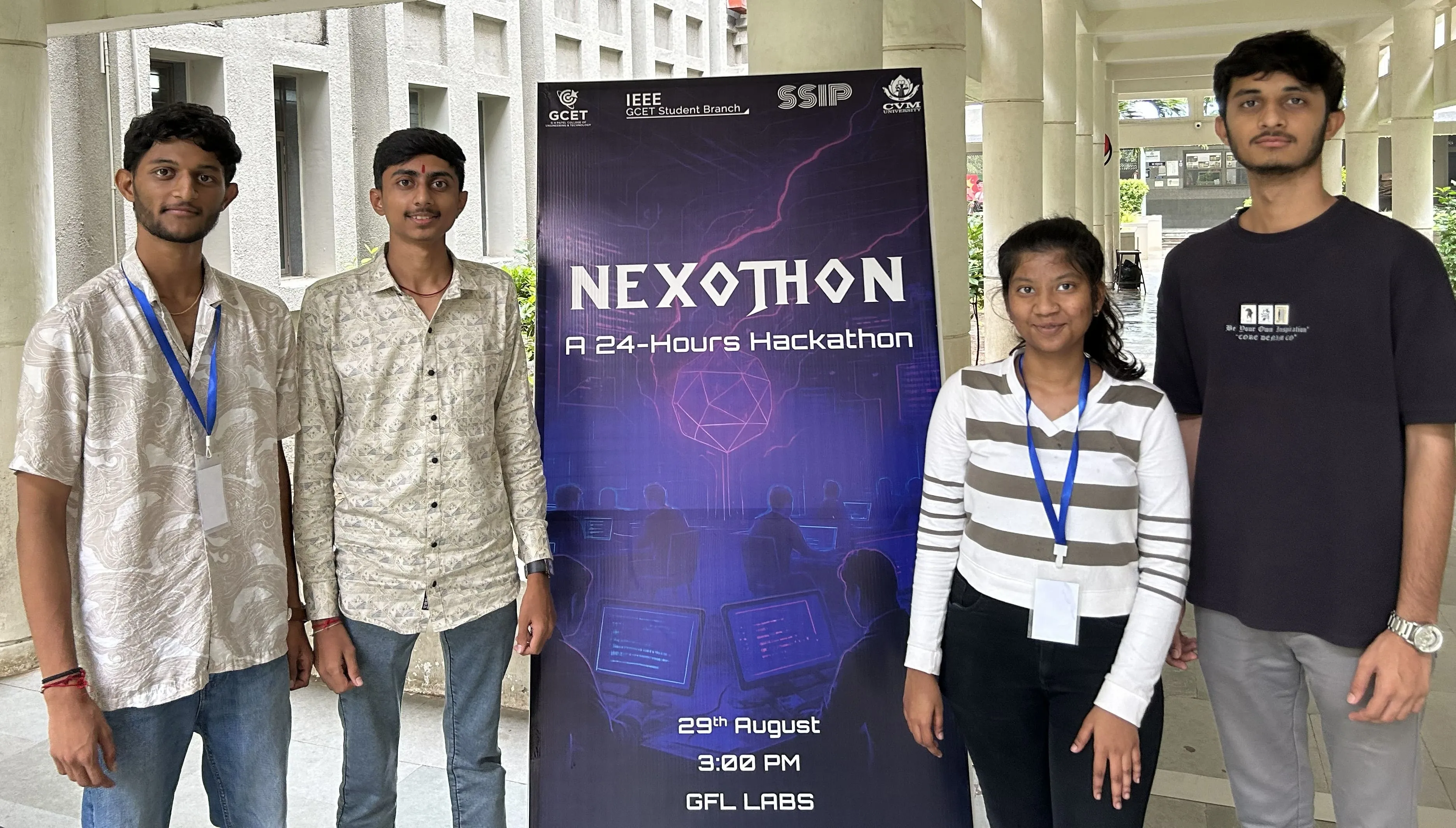 NexByte main gallery image from Nexothon GCET