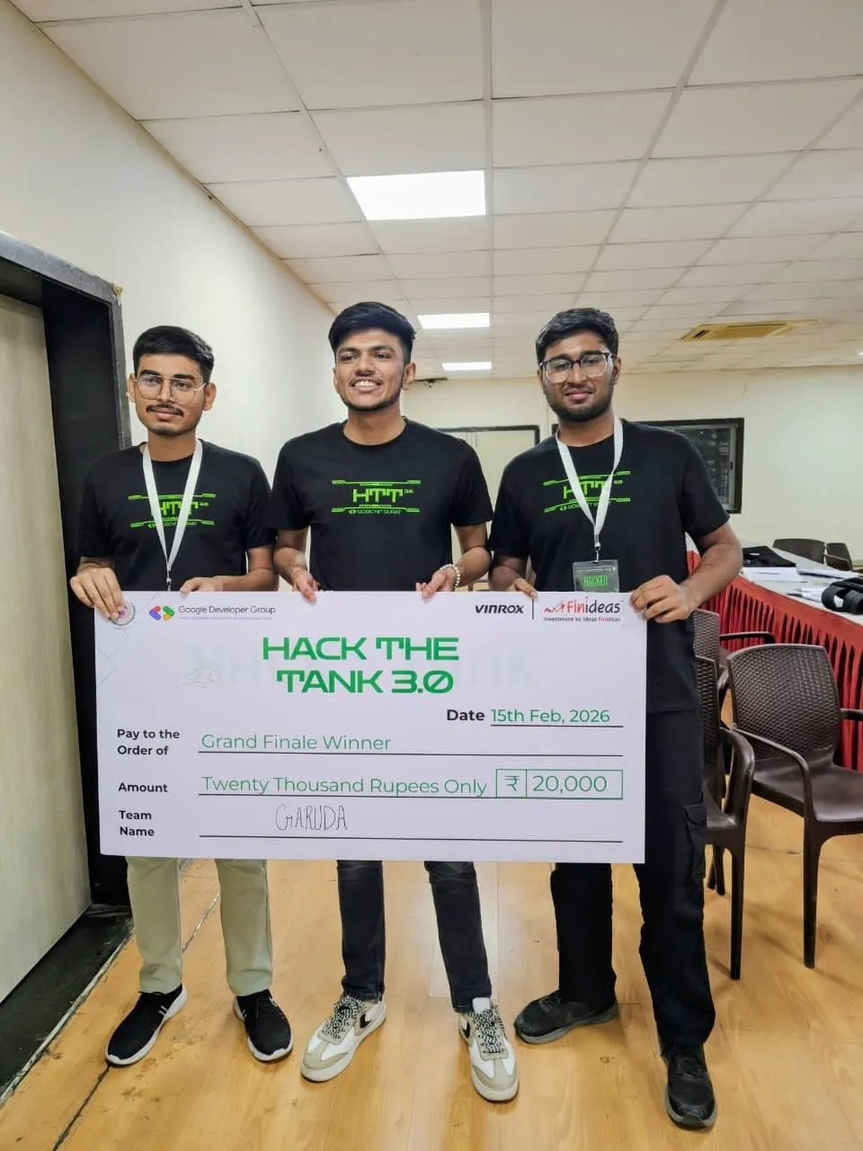 TEAM GARUDA additional gallery image from HACK THE TANK 3.0