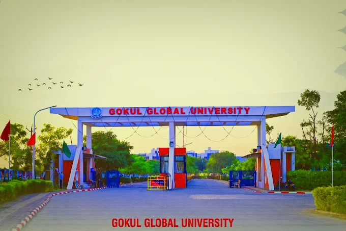Gokul Global University campus view 1