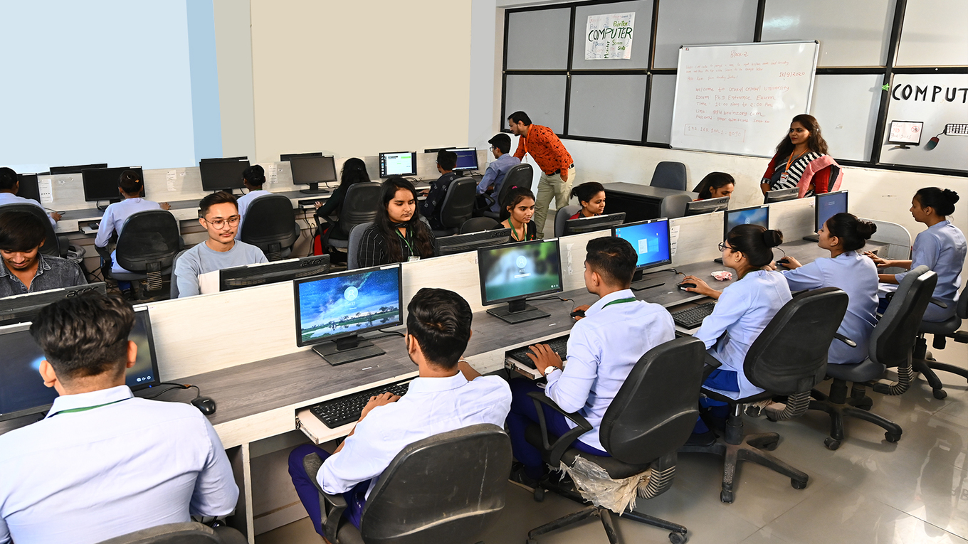 Gokul Global University campus view 4