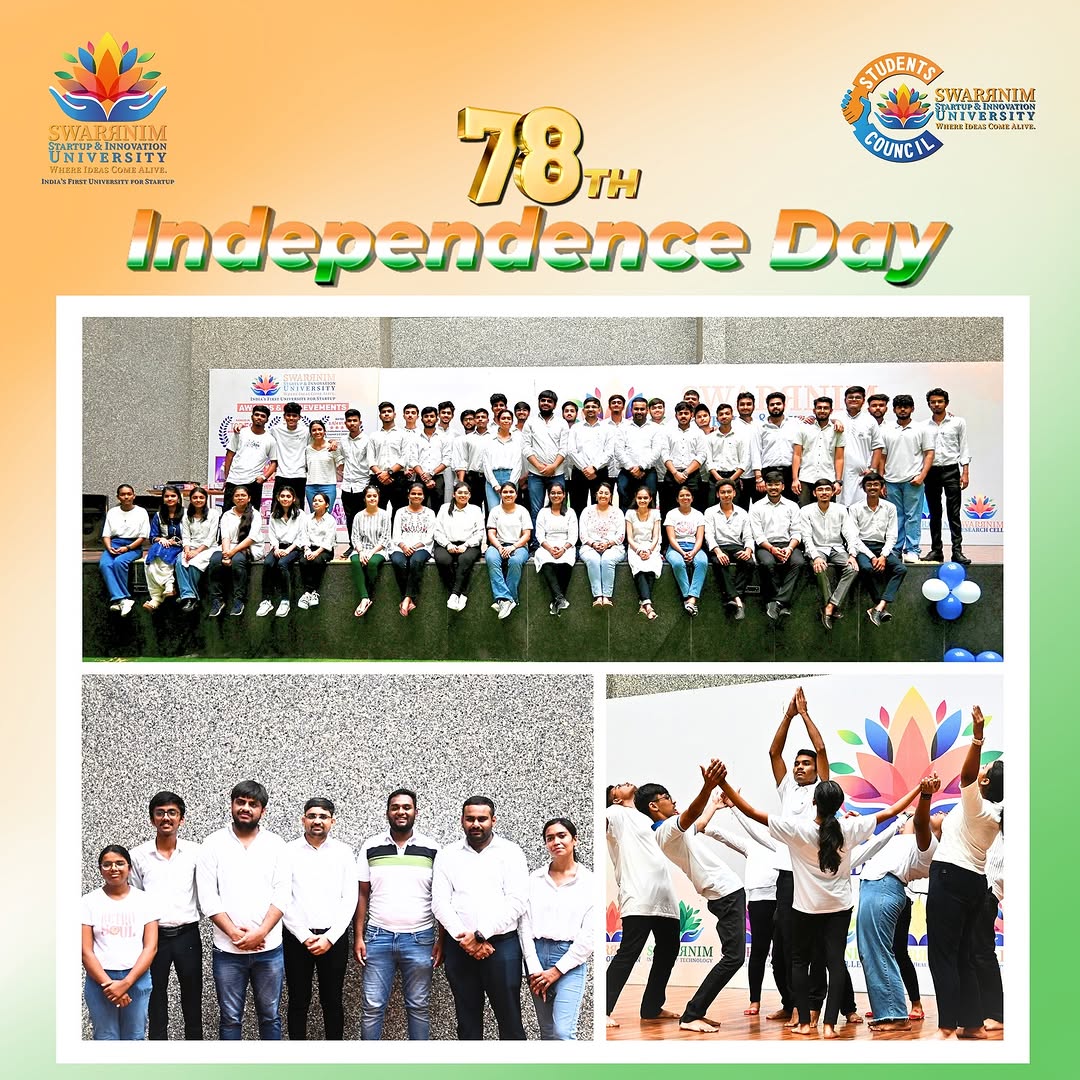 Swarrnim Startup and Innovation University - Republic Day Celebration