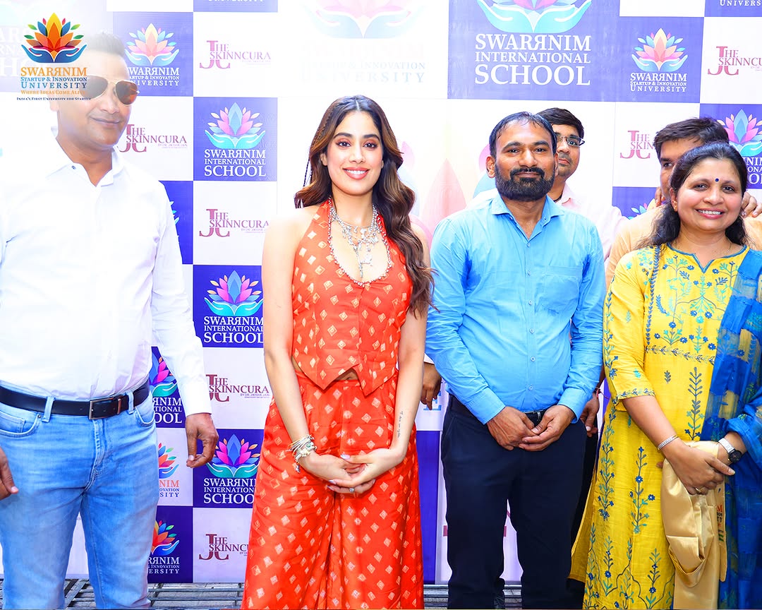 Swarrnim Startup and Innovation University - Janvi Kapoor Campus Visit 2