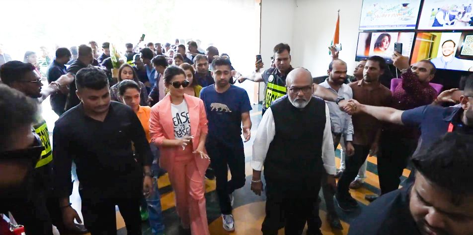 Swarrnim Startup and Innovation University - Rashmika Mandanna Campus Visit 2