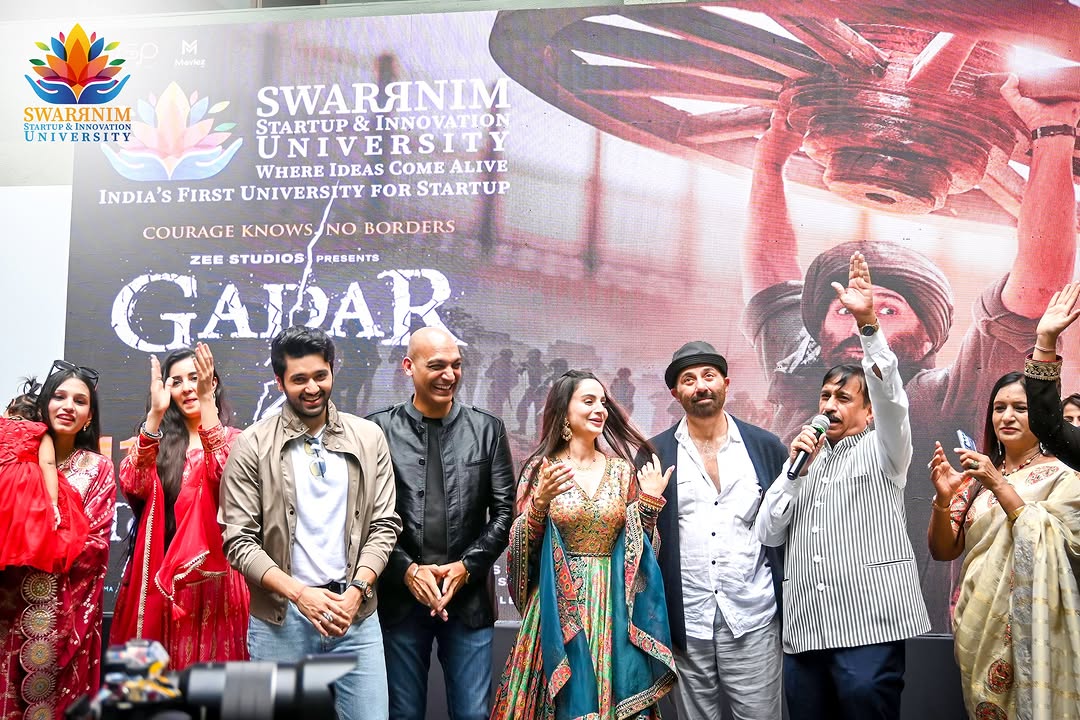 Swarrnim Startup and Innovation University - Sunny Deol Campus Visit 2